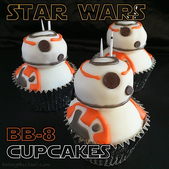 Kid-Friendly BB-8 Cupcakes: A Simple Star Wars Droid Treat